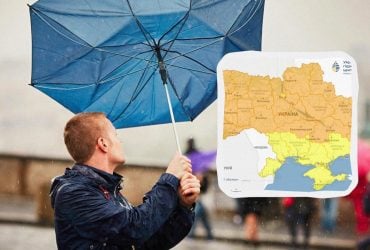 Україну штормитиме з грозами та градом, дістанеться й Києву (карта)