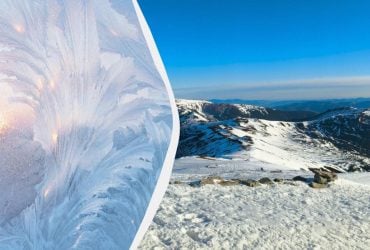 В Карпатах ударил 10-градусный мороз (фото)