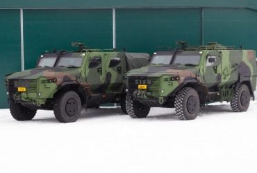 На озброєнні України помітили рідкісні фінські броньовані автомобілі Sisu GTP