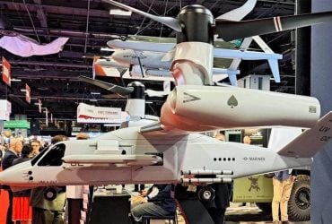 США представили концепт самого мощного конвертоплана, оснащенного крылатыми ракетами