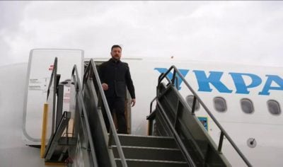 Зеленский прибыл в Азербайджан для встречи с президентом Алиевым