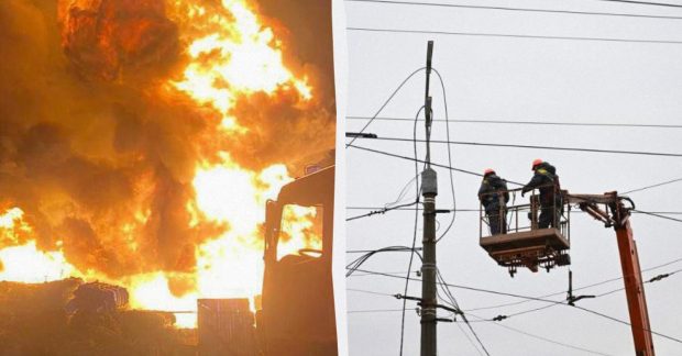 без світла залишилися мешканців 9 областей України