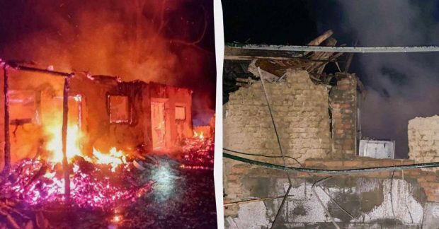 РФ аткувала на Дунаї цивільне судно, зруйновано житлові будинки