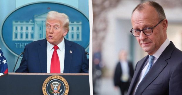 "Не має уявлення, про що говорить": Трамп різко накинувся на Мерца через Іран