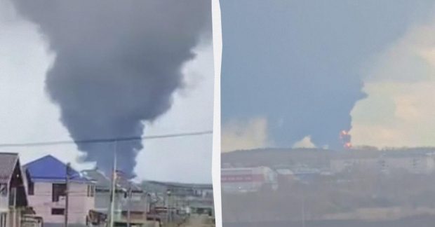 Україна вдарила дронами по двох нафтових об'єктах РФ