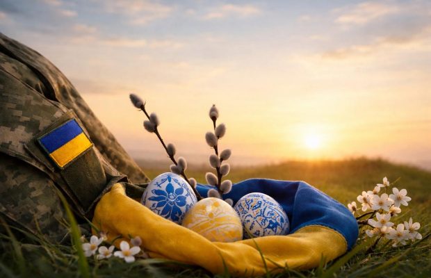 Христос воскрес! Привітання та листівки з Великоднем для українських захисників