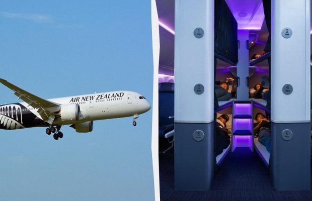 Авиакомпания из Новой Зеландии внедряет спальные купе в экономклассе