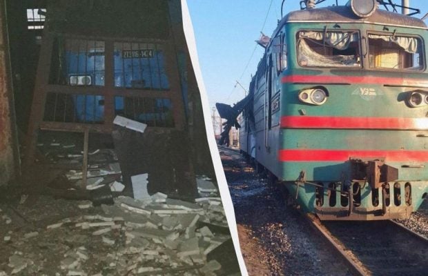 Росія вночі атакувала залізницю: під удар потрапив потяг та вокзал (фото)