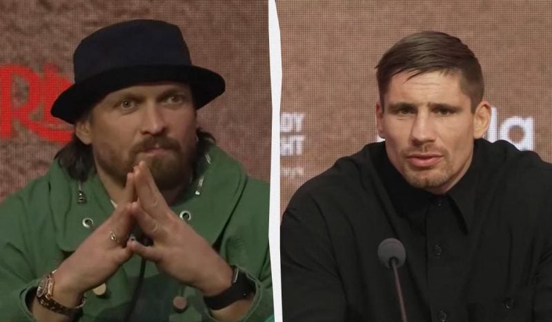 "Снесу ему голову": Усик и Верхувен дали пресс-конференцию перед боем