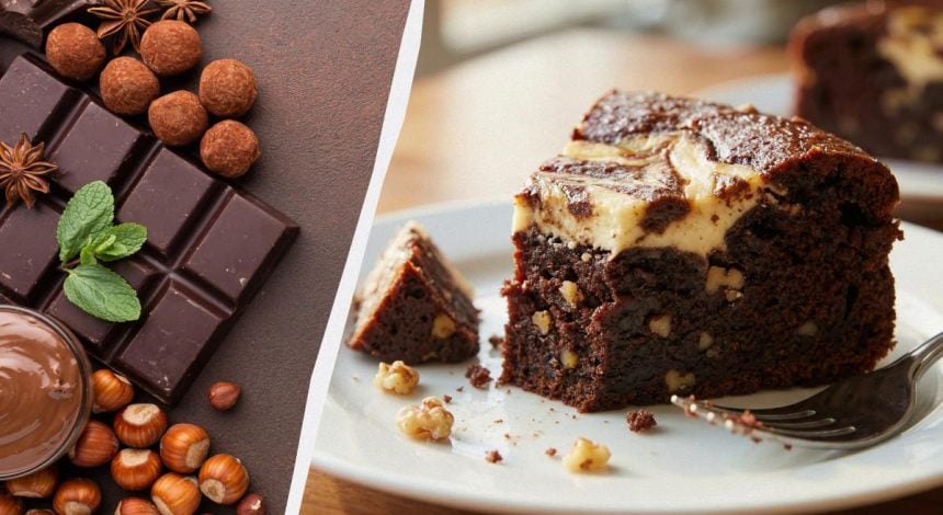 Від цього рецепту неможливо відмовитись: смачний шоколадний торт із кремом та горіхами