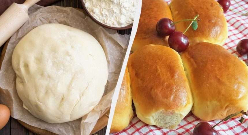 Волшебное тесто на пирожки "4 стакана": не рецепт, а сокровища - не подвело ни разу