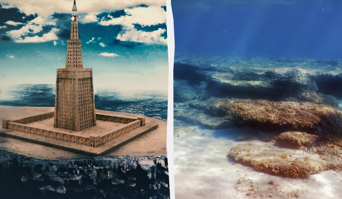 На дне моря найдены 80-тонные блоки, принадлежавшие легендарному чуду света