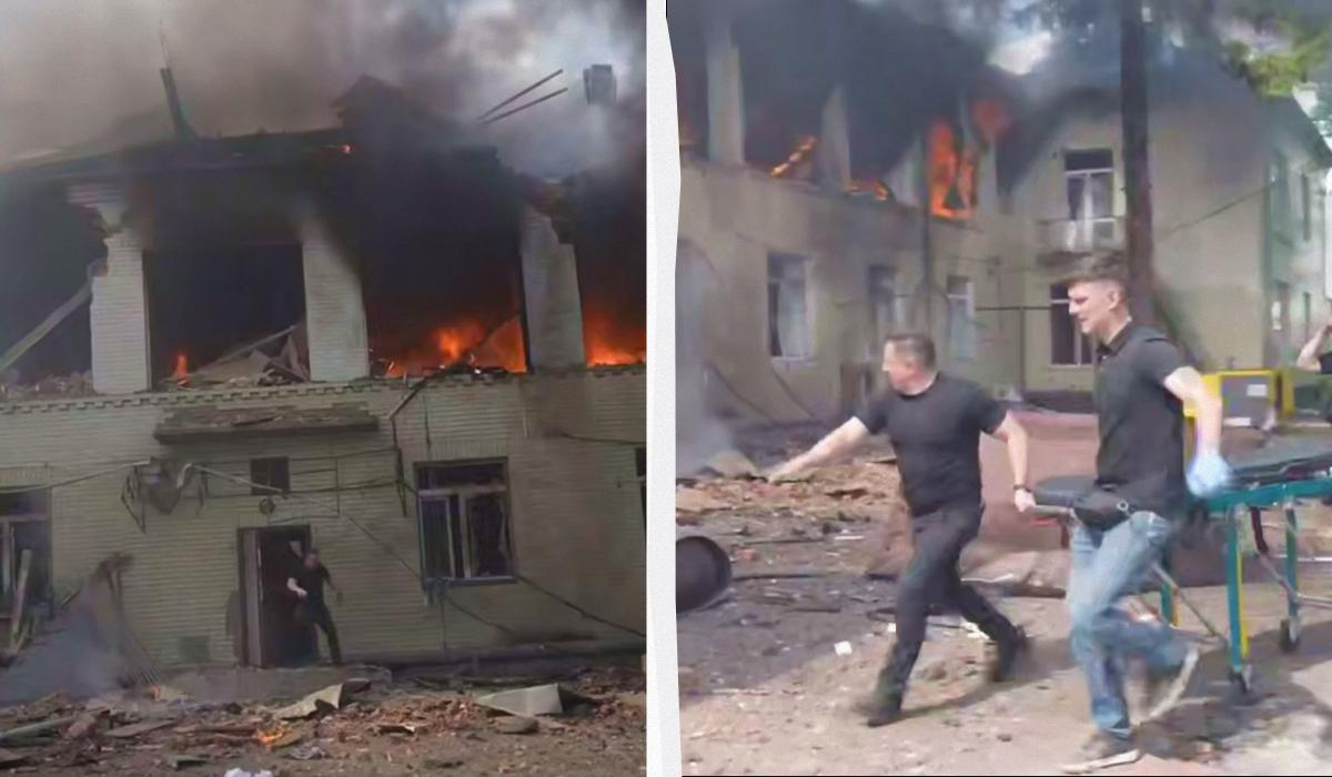 Росіяни атакували ударними дронами дитсадок у Сумах (відео)