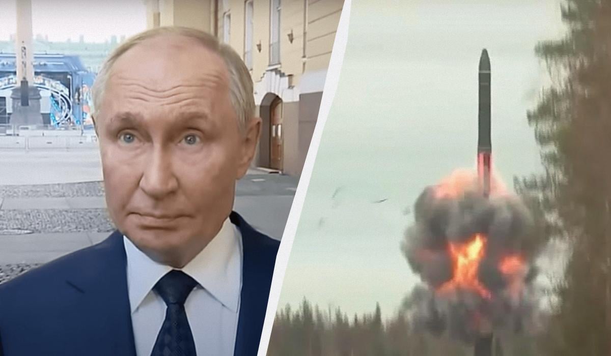 Путін похвалився випробуванням ракет 'Сармат' і заговорив про ядерний 'Орєшнік'