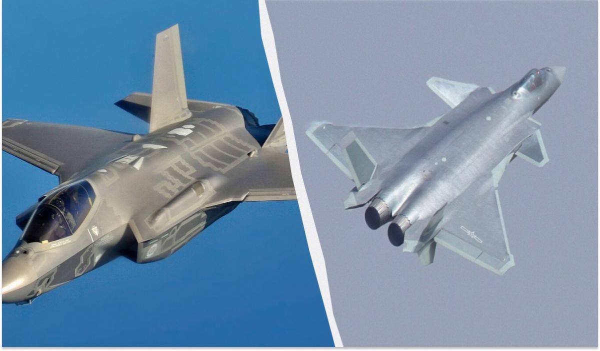 Американський F-35 чи китайський J-20: який винищувач швидший та небезпечніший