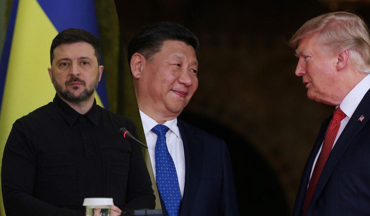 Зеленський розповів, чого очікує від зустрічі Трампа з Сі Цзіньпіном