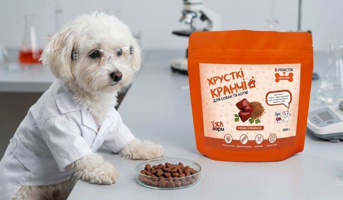 М’ясні кранчі для собак і котів: PRACTIK представив нову лінійку ласощів