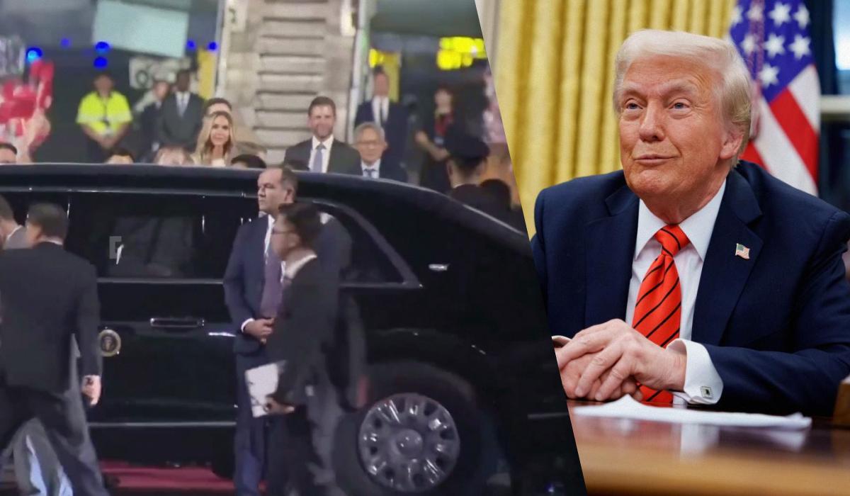 Фортеця на колесах: що відомо про лімузин Трампа, на якому він пересувається Китаєм