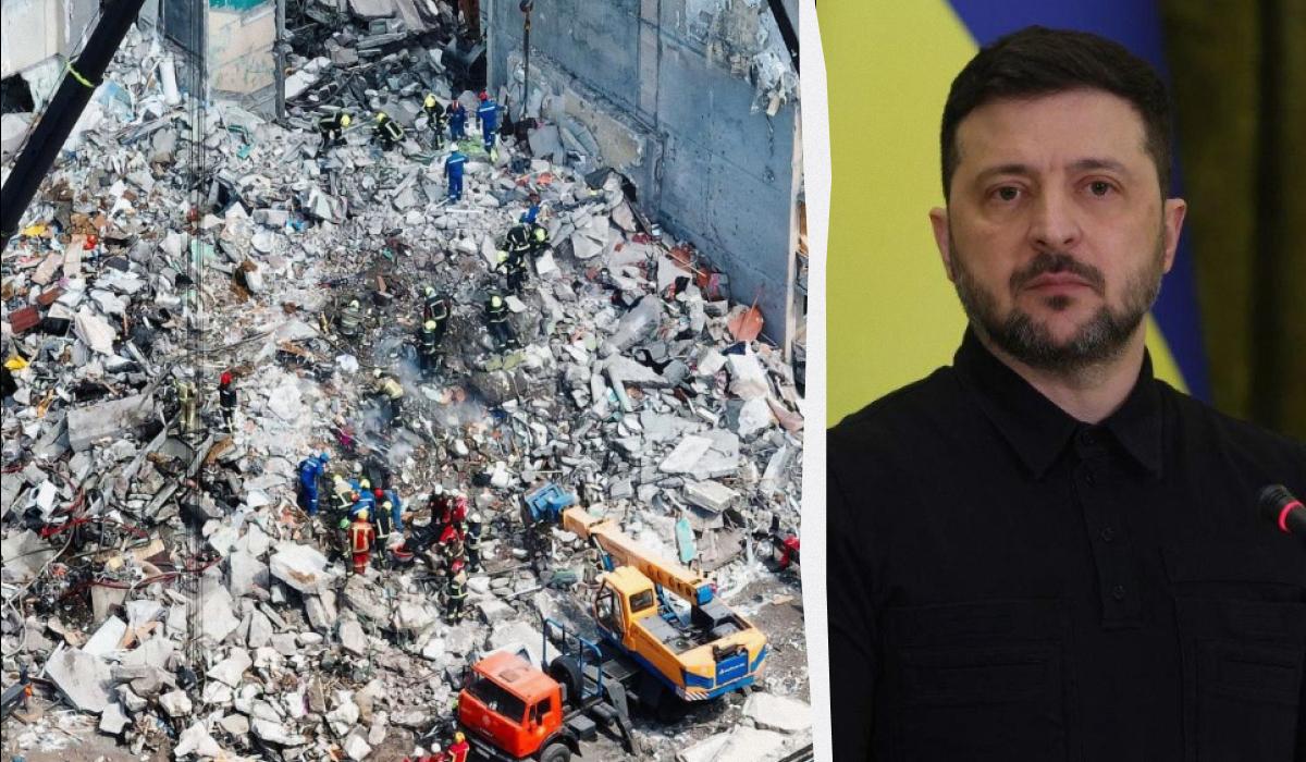 Зеленський доручив підготувати відповідь України на наймасованішу російську атаку