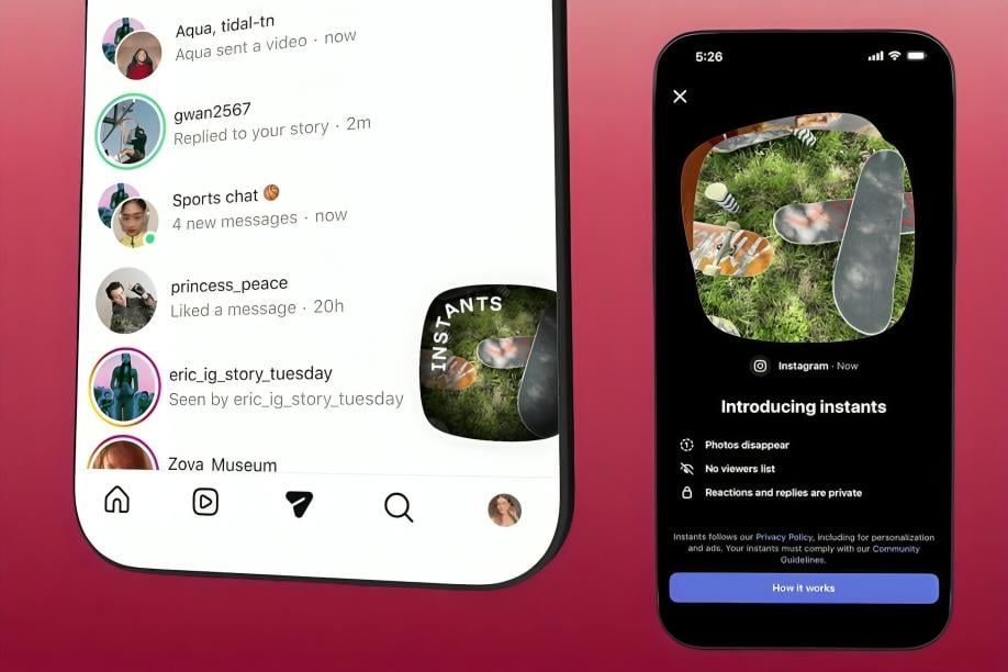 Instagram запустил Instants – что это за функция и почему пользователи уже жалуются Instagram запустил Instants – что это за функция и почему пользователи уже жалуются