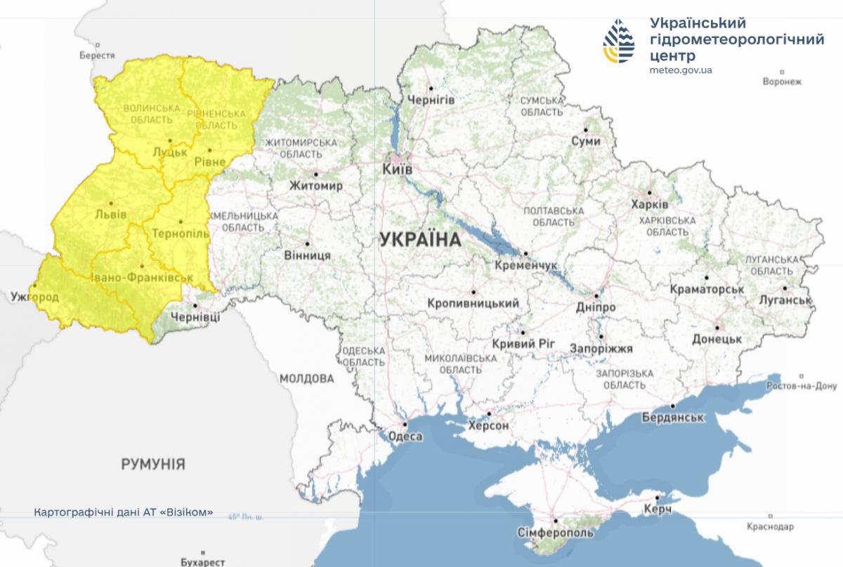 16 травня на українців чекає негода: кого зачепить (карта)