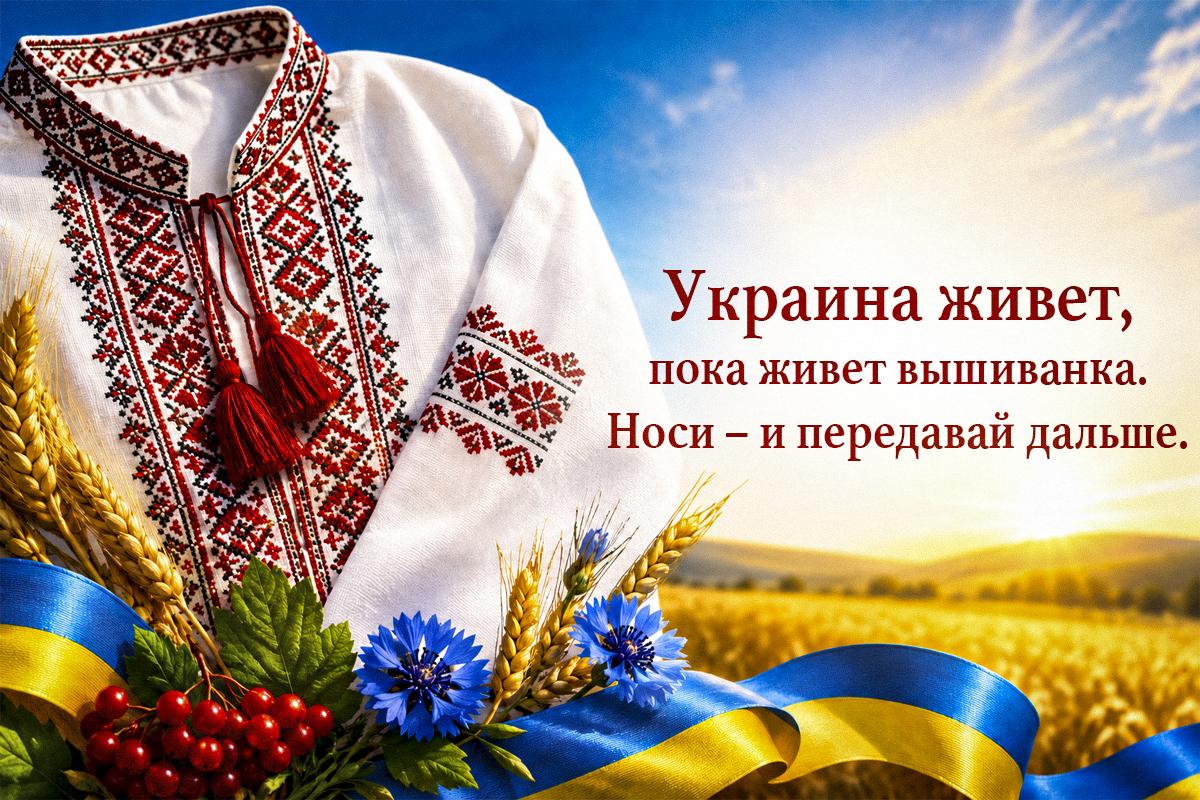 С Днем вышиванки