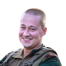 Піхотинець Вадим Летунов