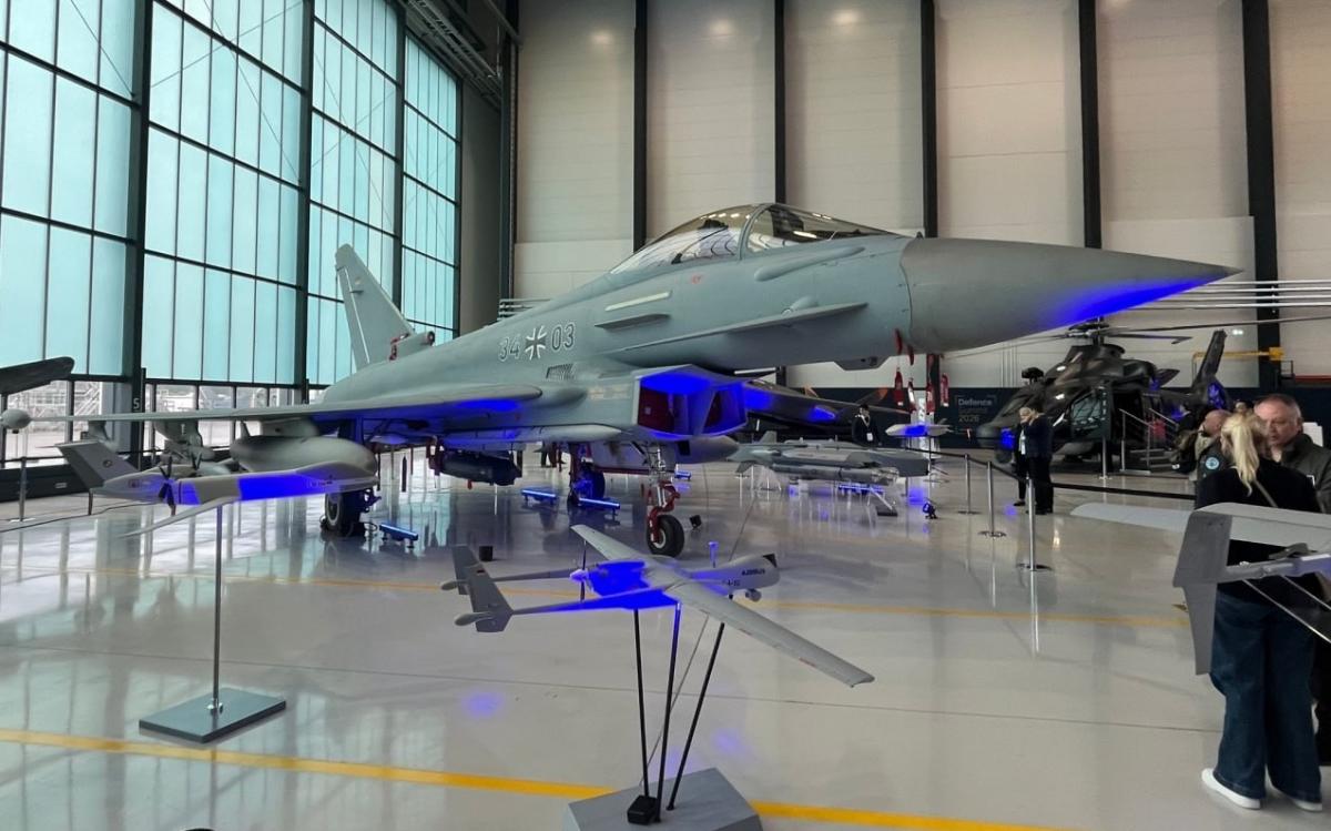 Представлено надпотужний винищувач Eurofighter Tranche 4 для Німеччини