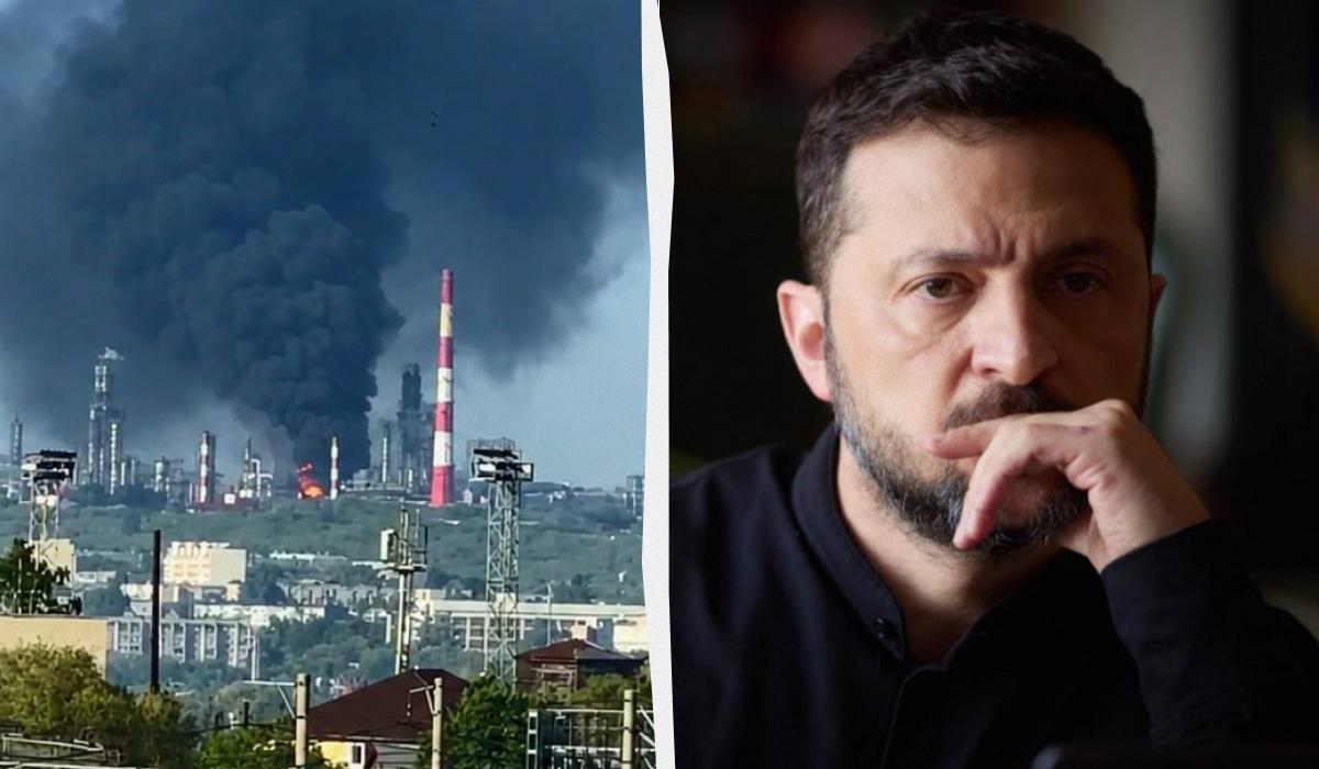 В 800 км от Украины: Зеленский и ВСУ подтвердили поражение Сизранского НПЗ В 800 км от Украины: Зеленский и ВСУ подтвердили поражение Сизранского НПЗ