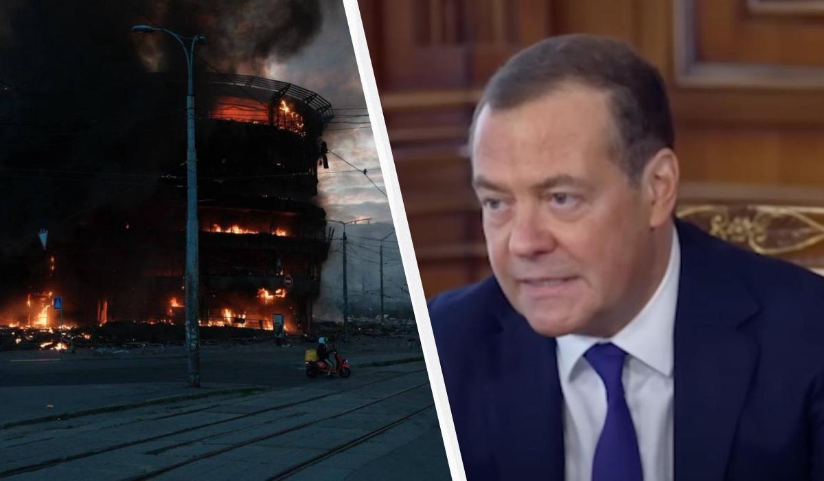 "Нехай горить синім полум'ям": Медведєв "вибухнув" цинічною заявою про масований удар РФ