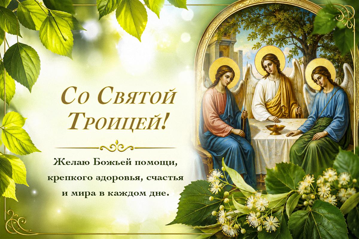 как поздравить с троицей своими словами как поздравить с троицей своими словами