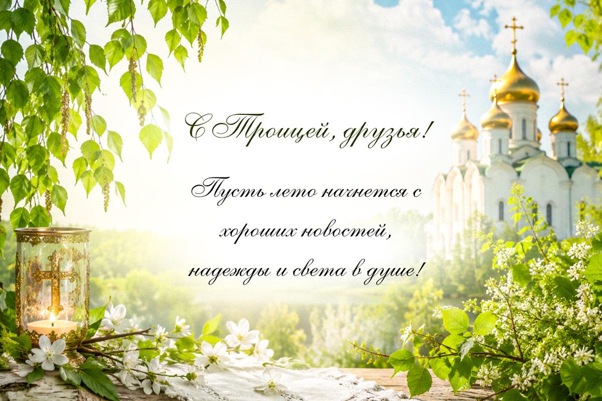 Как красиво поздравить с Троицей Как красиво поздравить с Троицей