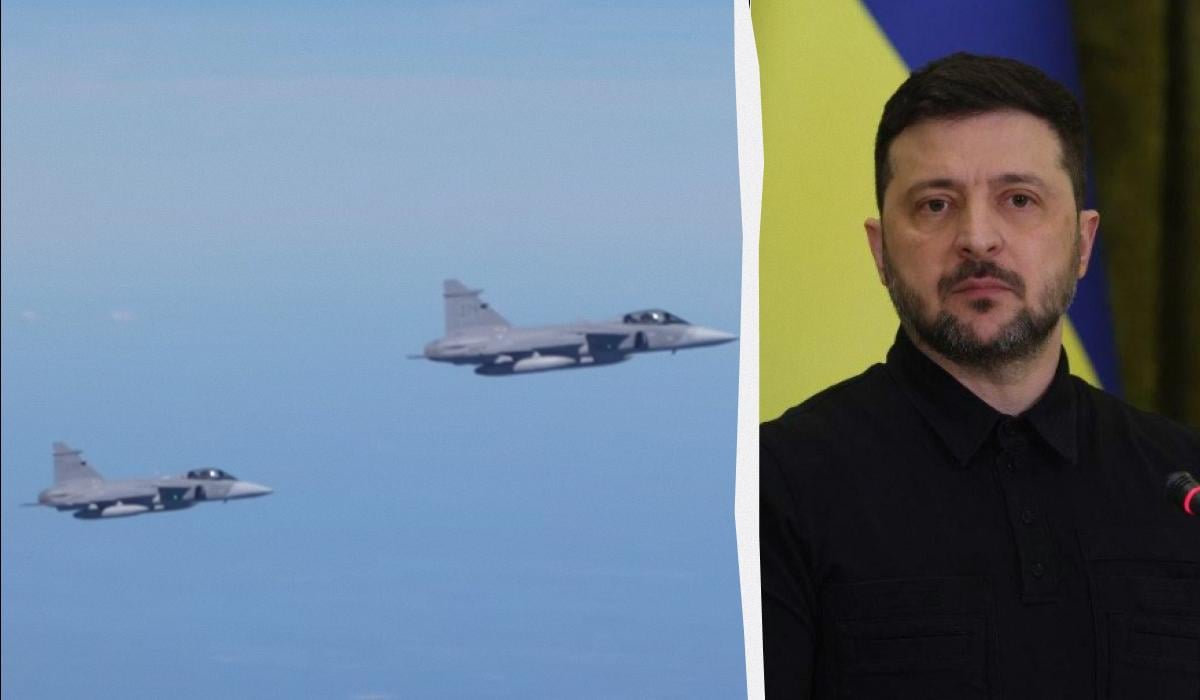 Зеленский прибыл в Швецию: готовится решение по истребителям Gripen для Украины (видео) Зеленский прибыл в Швецию: готовится решение по истребителям Gripen для Украины (видео)