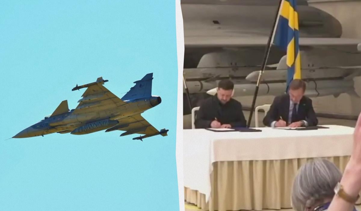 Швеция объявила о продаже Украине первых истребителей Gripen Швеция объявила о продаже Украине первых истребителей Gripen
