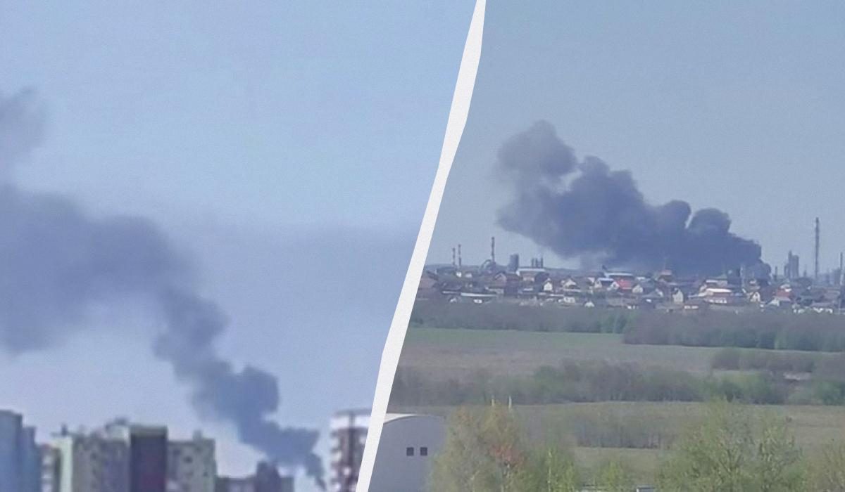 Дрони атакували один з найбільших НПЗ Росії вдруге за вісім днів (відео)