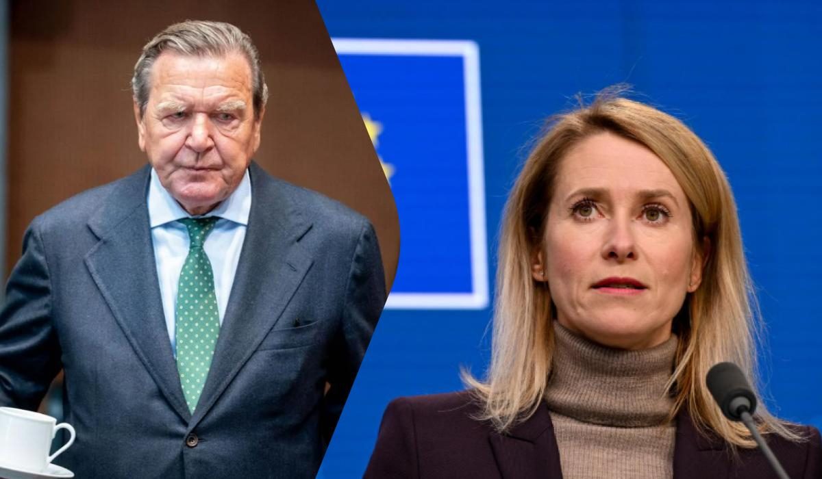 Каллас відповіла, чи зможе Шредер стати переговірником по Україні