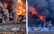 Удар по Пермі: випалено 70% нафтоперекачувальної станції, - супутникові знімки