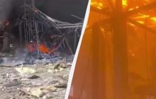 РФ атаковала Запорожье авиабомбами: вспыхнули пожары, есть погибшие и раненые (видео)