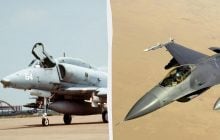 Аргентина попрощалася з літаками A-4 Skyhawk завдяки F-16, які призначалися для України
