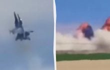 В США під час авіашоу зіткнулися два військові літаки вартістю понад $100 млн
