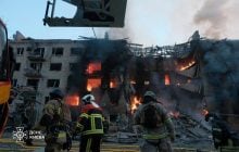 Массированный удар россиян по Киеву: в ГСЧС показали страшные последствия атаки (фото)