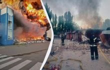 Армия РФ обстреляла Киевскую область: возникли масштабные пожары, есть погибшие (фото)