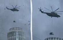 Росіяни встановлюють комплекси ППО на хмарочосах в Москві (відео)