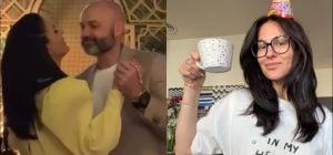 Ефросинина с размахом опраздновала 47-летие с мужем-военным: редкие кадры