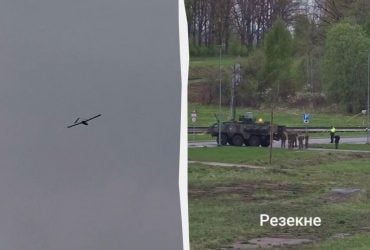 В Латвию залетели российские дроны, один упал на территории нефтебазы