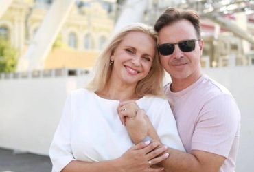 Чоловік Лілії Ребрик зворушливо привітав її з 45-річчям (фото)
