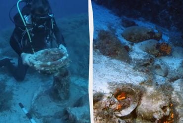 Дайвери знайшли величезне кладовище кораблів біля маленького острова