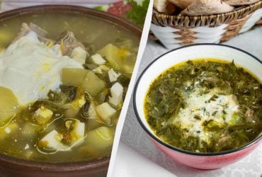 Зеленый борщ как у бабушки: классический рецепт супа с щавелем и яйцами