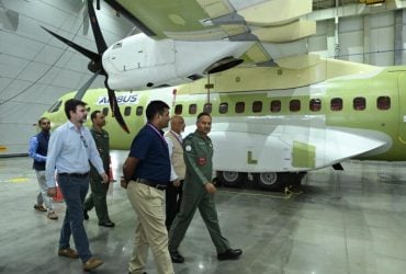 В Індії зібрали перший військово-транспортний літак C-295 (фото)