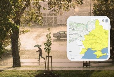 23 травня частину України накриє негода (карта)